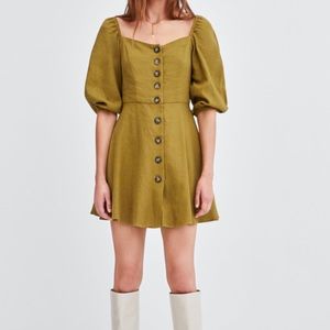 Zara Buttoned Dress